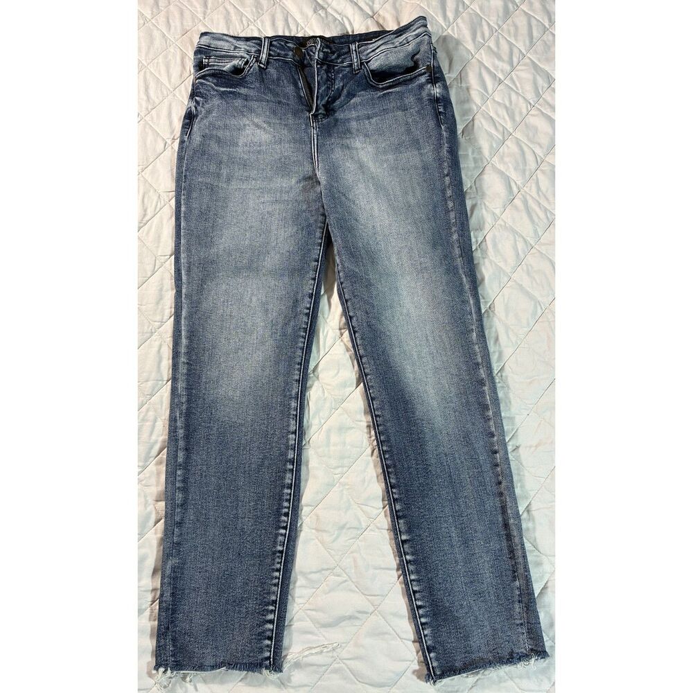 Judy Blue High-Waist Raw Hem Relaxed Fit Jeans Style Number: 88191 / JB8819